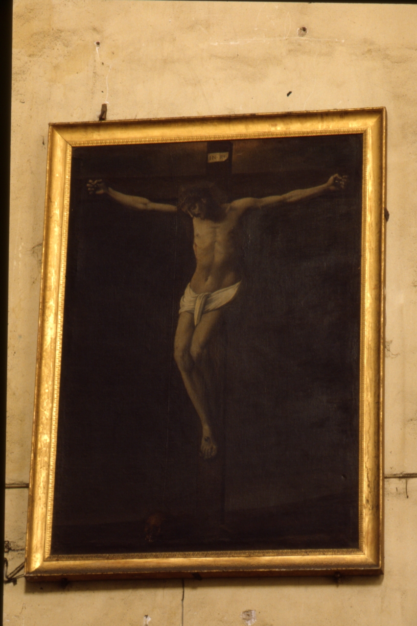 Cristo crocifisso (dipinto) di Vaccaro Nicola (seconda metà sec. XVII)