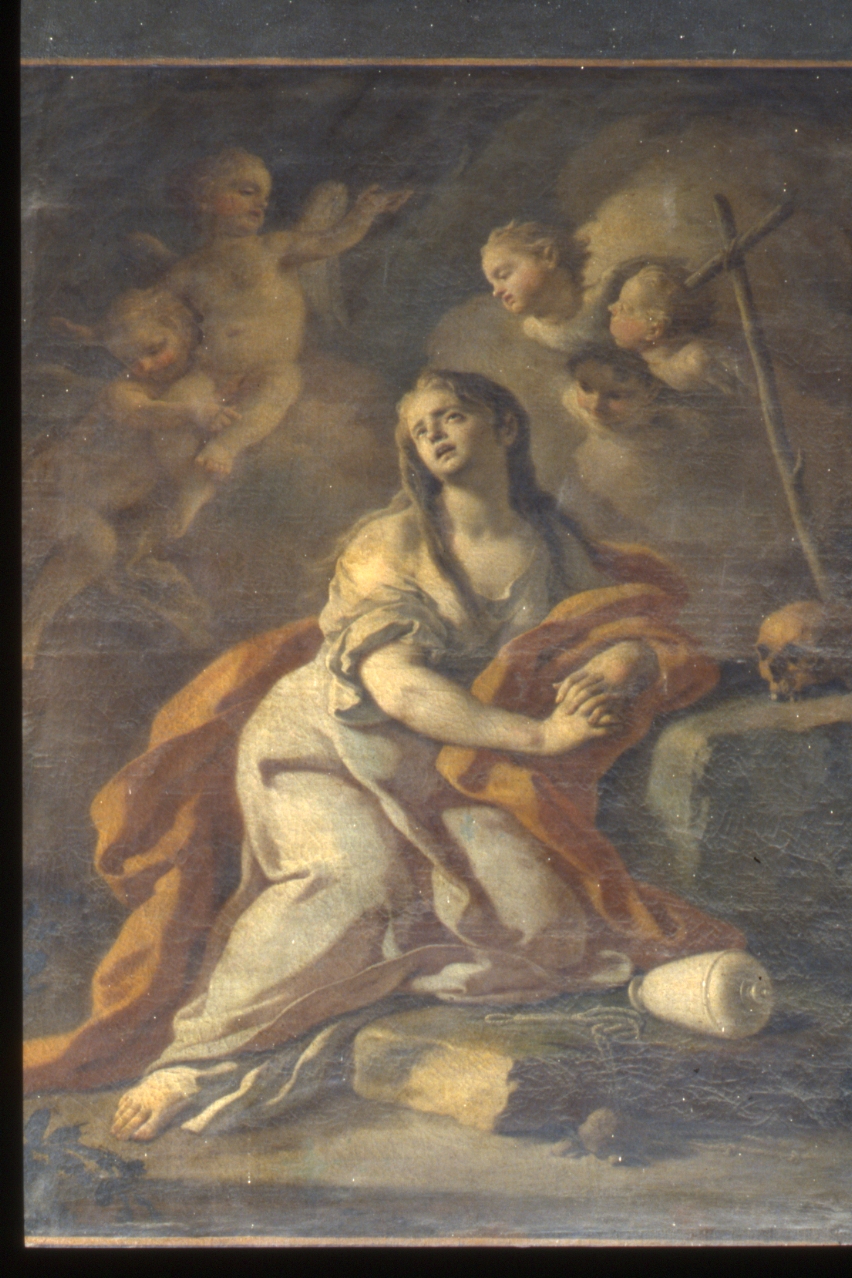 Santa Maria Maddalena penitente (dipinto) di De Mura Francesco (sec. XVIII)