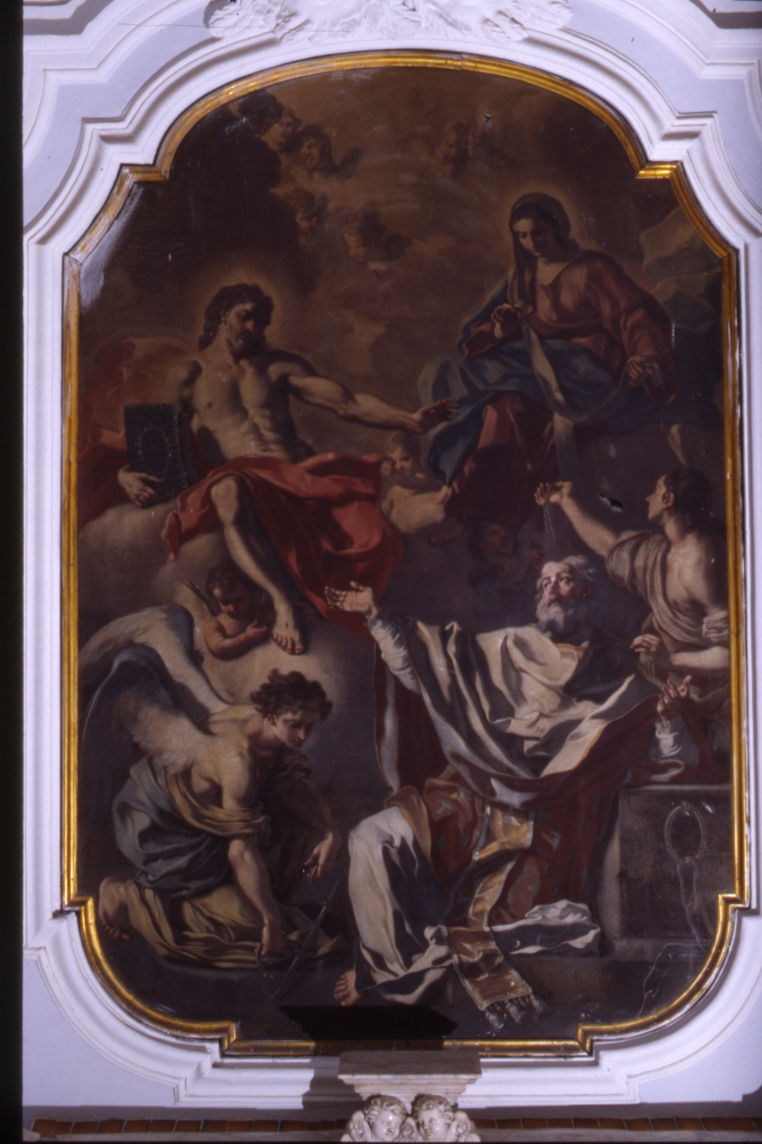 San Nicola di Bari liberato dal carcere (dipinto) di D'Aste Andrea (primo quarto sec. XVIII)