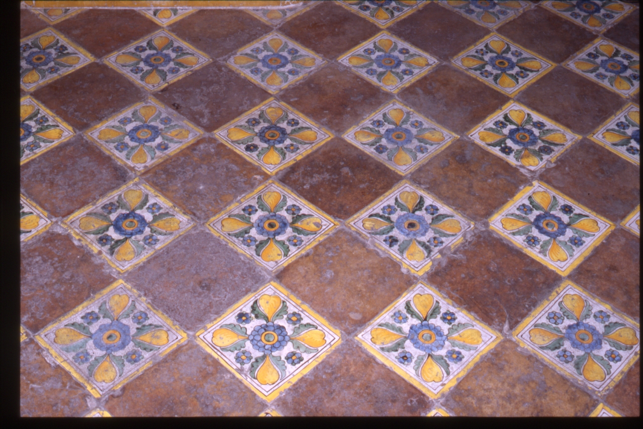 pavimento - bottega napoletana (sec. XVIII)