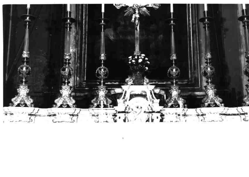 servizio d'altare - bottega napoletana (prima metà sec. XIX)