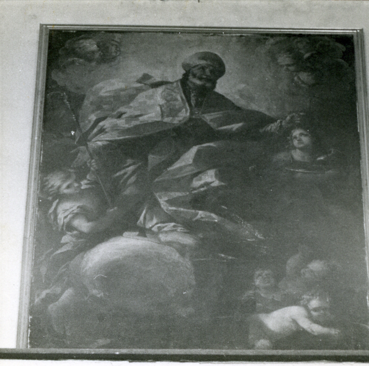 San Nicola di Bari (dipinto) di Giordano Luca (maniera) (fine sec. XVII)