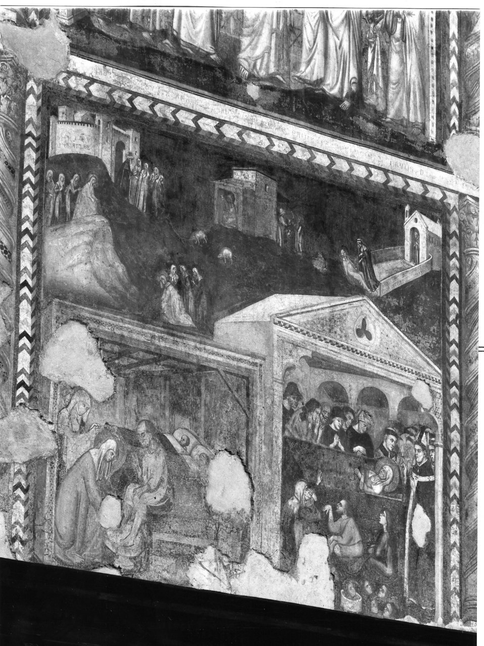 morte di sant'Elisabetta (dipinto) di Maestro Delle Storie Di Santa Elisabetta D'ungheria (metà sec. XIV)