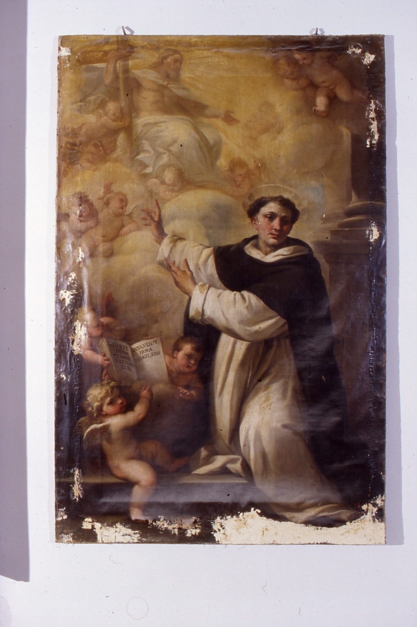 visione di San Vincenzo Ferreri (dipinto) di Sannino Santillo (metà sec. XVII)
