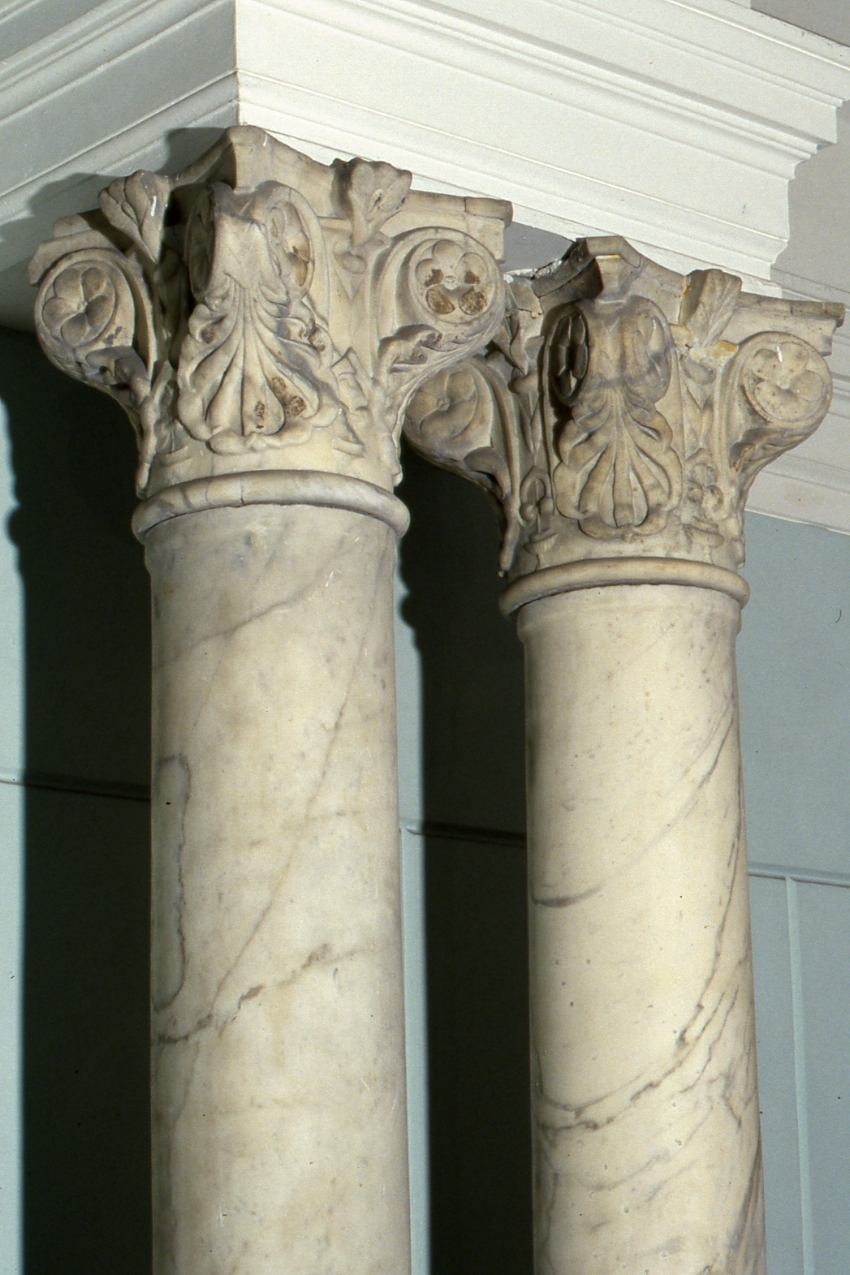 colonna - bottega napoletana (fine sec. XV)