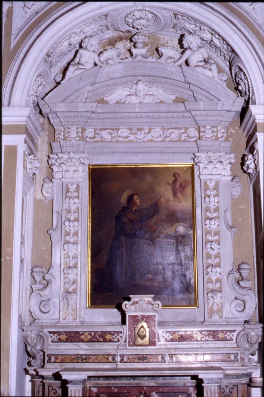 decorazione plastica, serie di Santullo Domenico, Guglielmelli Arcangelo (sec. XVII)