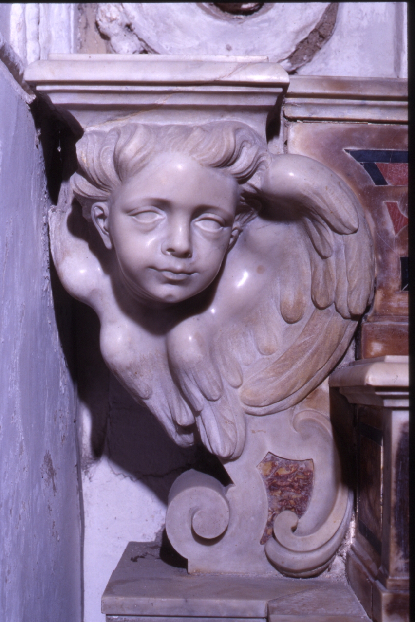 cherubino (scultura) - bottega napoletana (ultimo quarto sec. XVII)