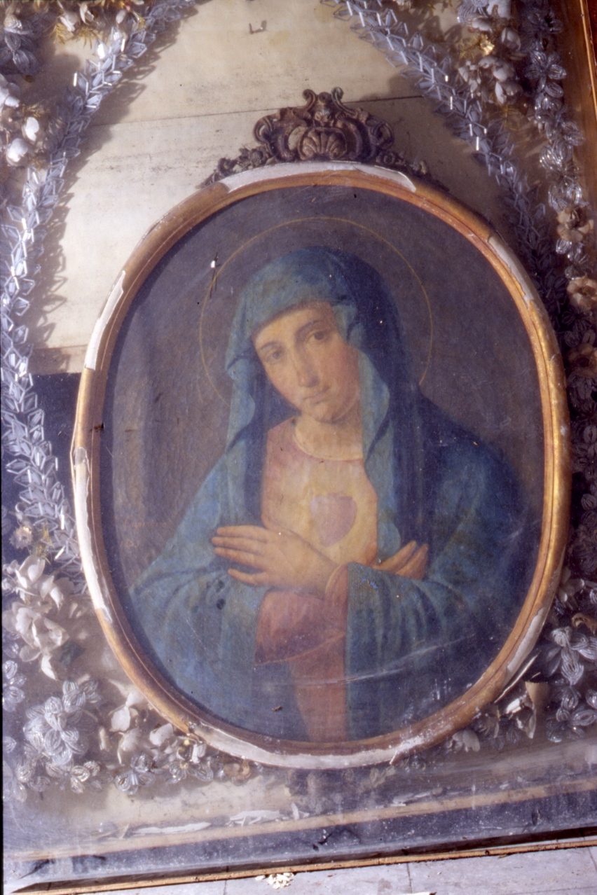Sacro Cuore di Maria (dipinto) - ambito napoletano (seconda metà sec. XVIII)