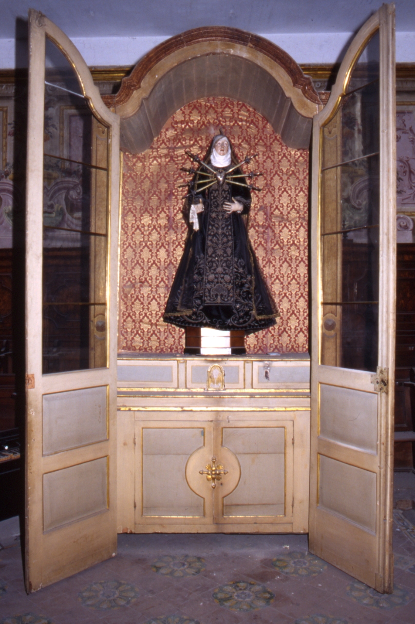 altare portatile - bottega napoletana (seconda metà sec. XVIII)
