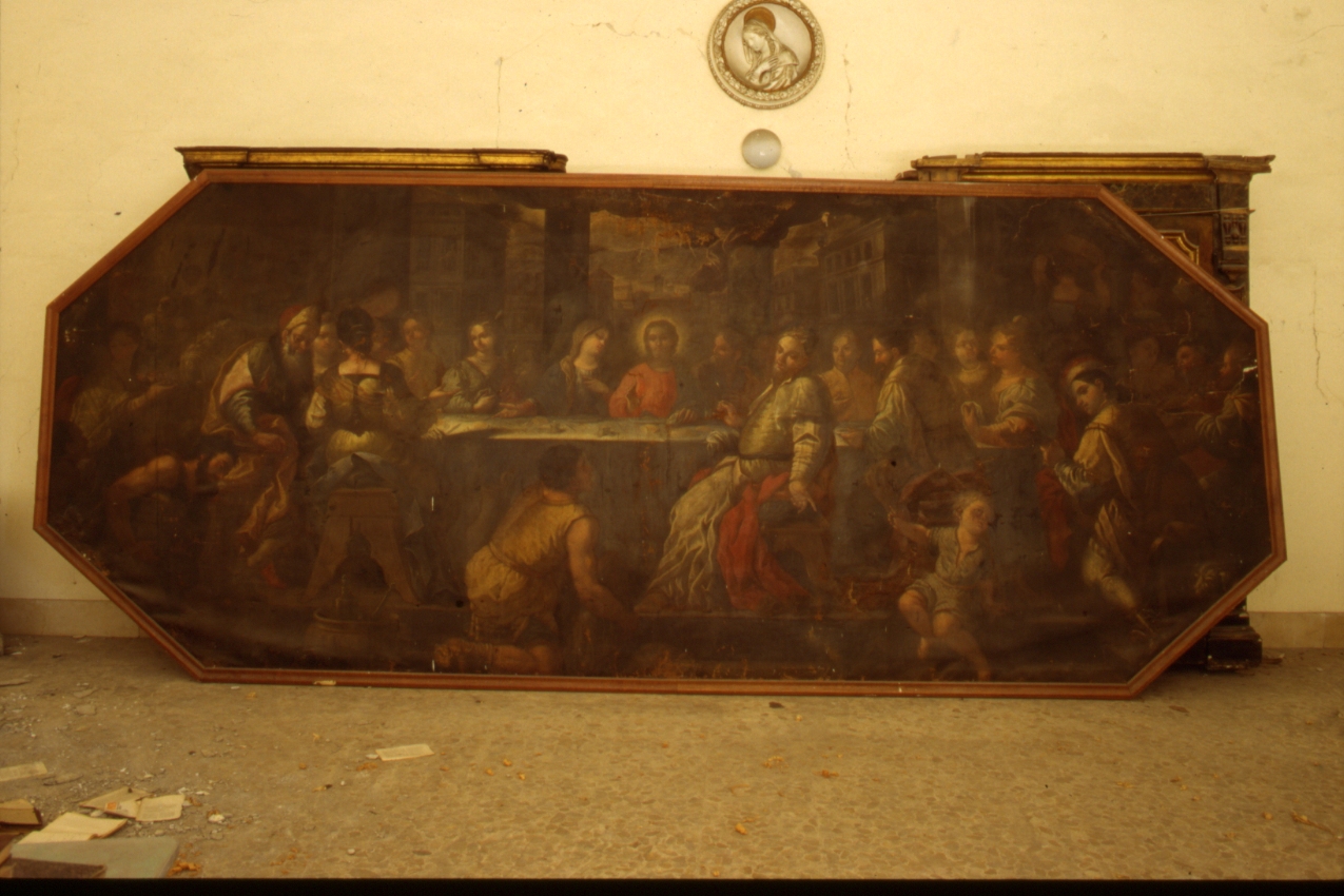 nozze di Cana (dipinto) - ambito napoletano (inizio sec. XVIII)