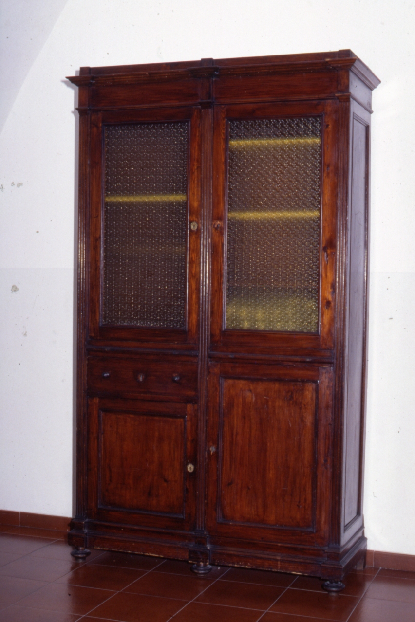 credenza - bottega napoletana (primo quarto sec. XX)