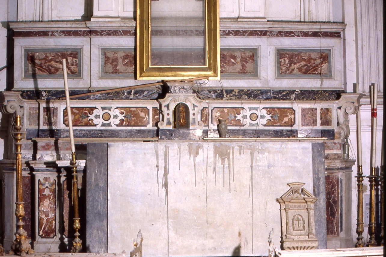 altare - bottega napoletana (metà sec. XVII)