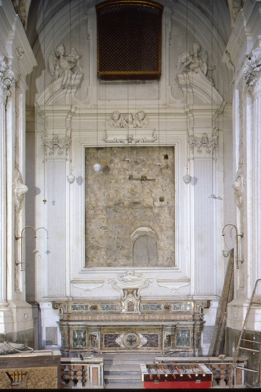 decorazione plastico-architettonica - bottega napoletana (seconda metà sec. XVIII)