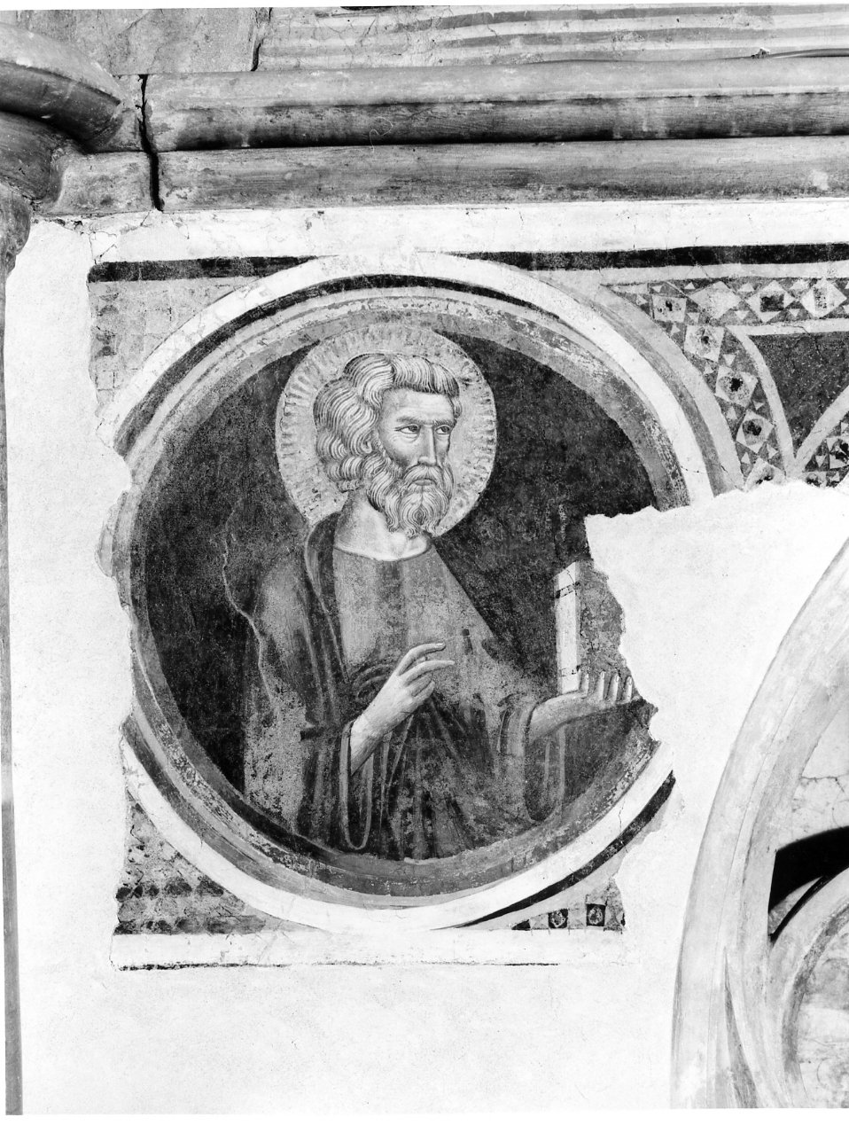 Santo (dipinto) di Cavallini Pietro (sec. XIV)