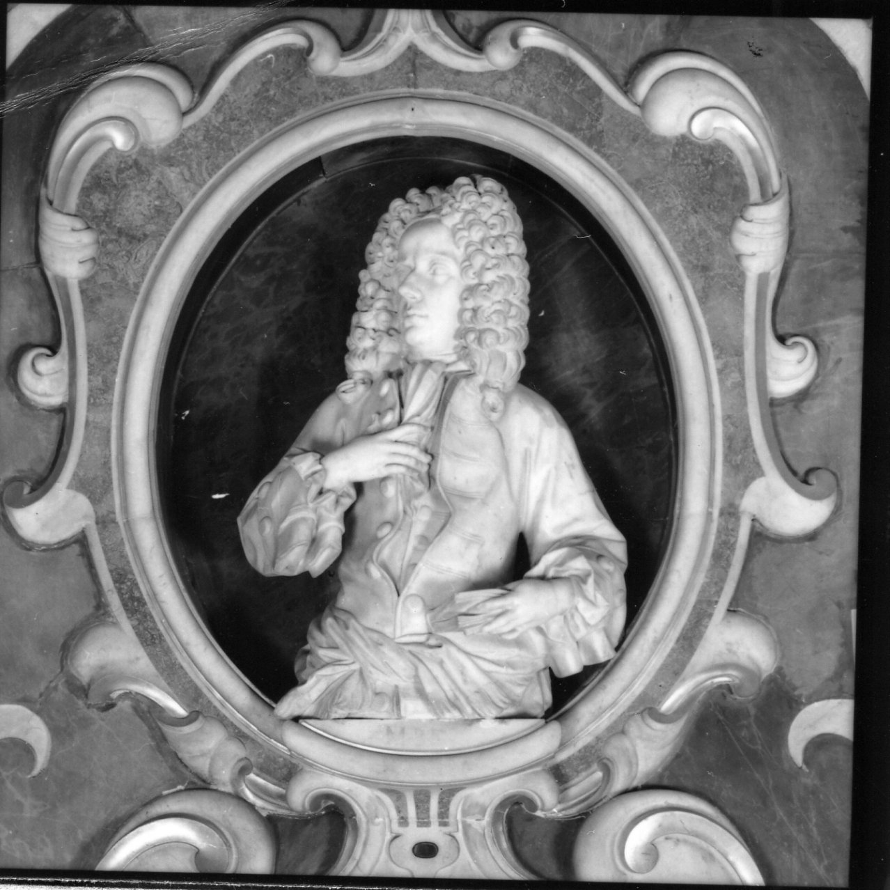 ritratto di Francesco Saverio Gurgo (busto) di Bottigliero Matteo (sec. XVIII)