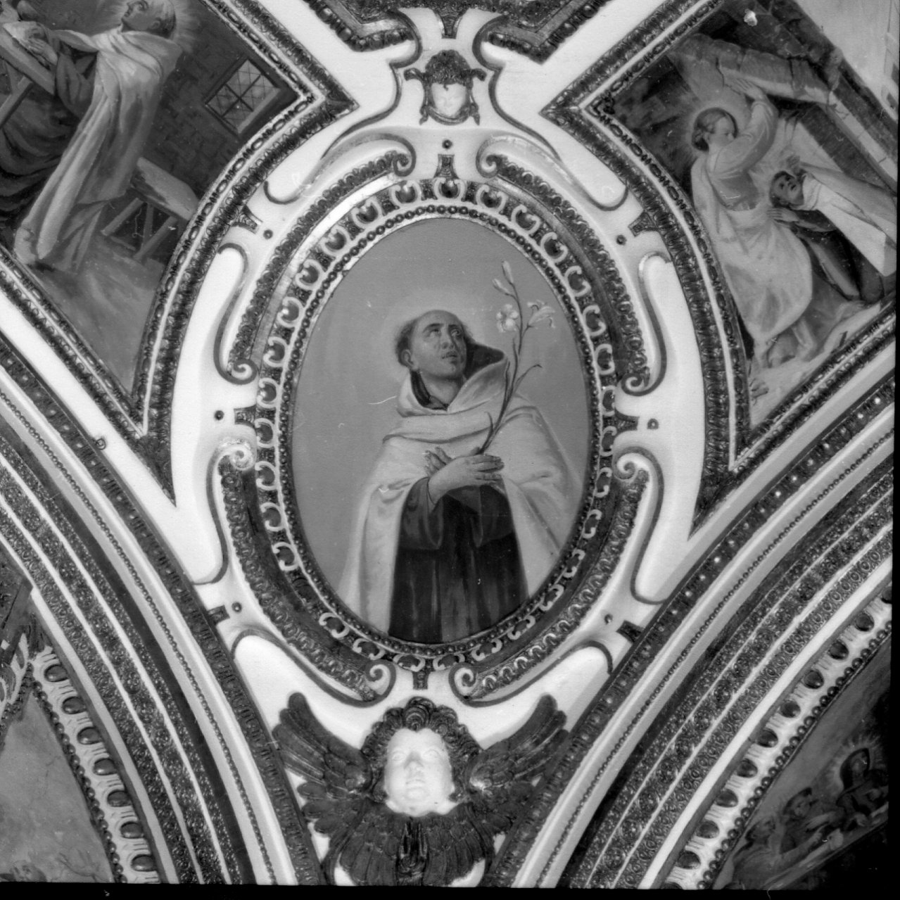 Santo (dipinto) di Azzolino Giovanni Bernardino (sec. XVII)