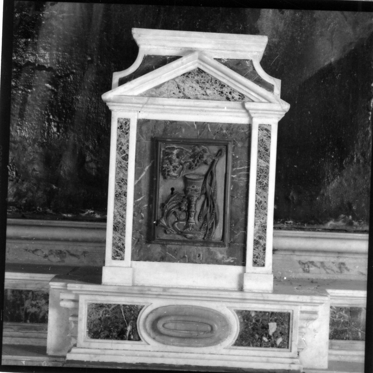 tabernacolo - bottega napoletana (prima metà sec. XX)