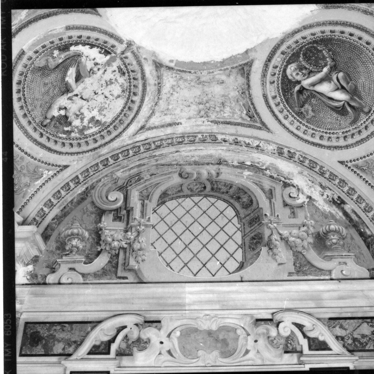 architettura illusionistica (dipinto) - ambito napoletano (metà sec. XVIII)