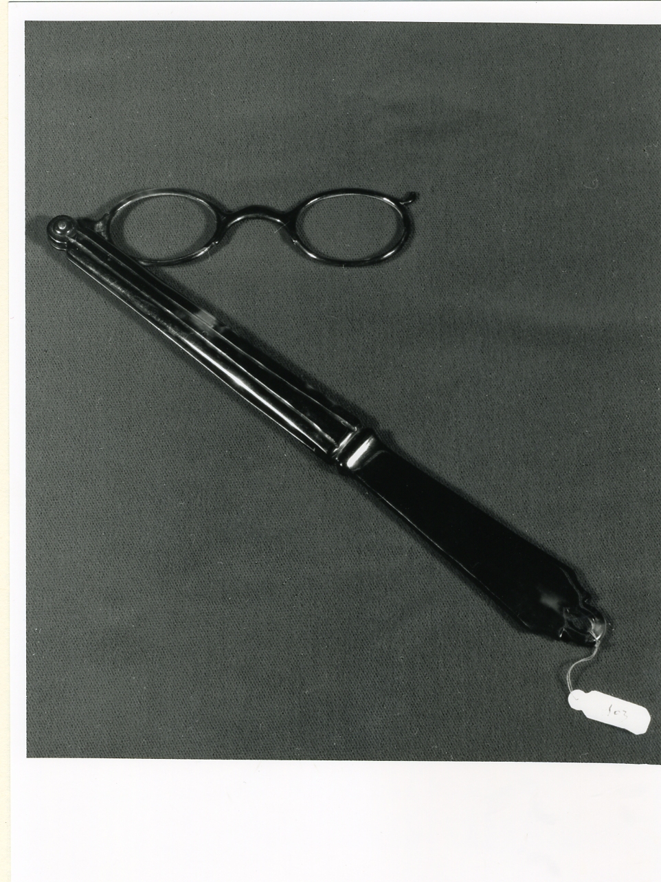 montatura di occhiali - bottega napoletana (fine/inizio secc. XIX/ XX)
