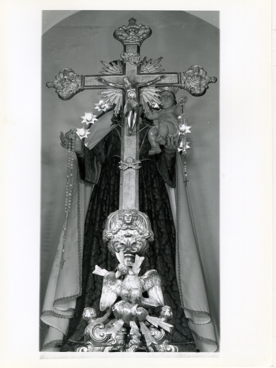 croce d'altare - bottega napoletana (inizio sec. XX)