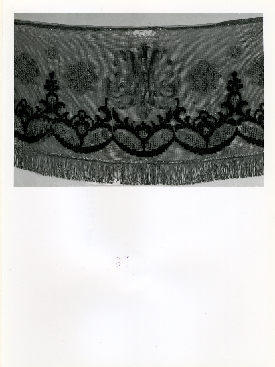 tovaglia d'altare, serie - manifattura napoletana (sec. XIX)