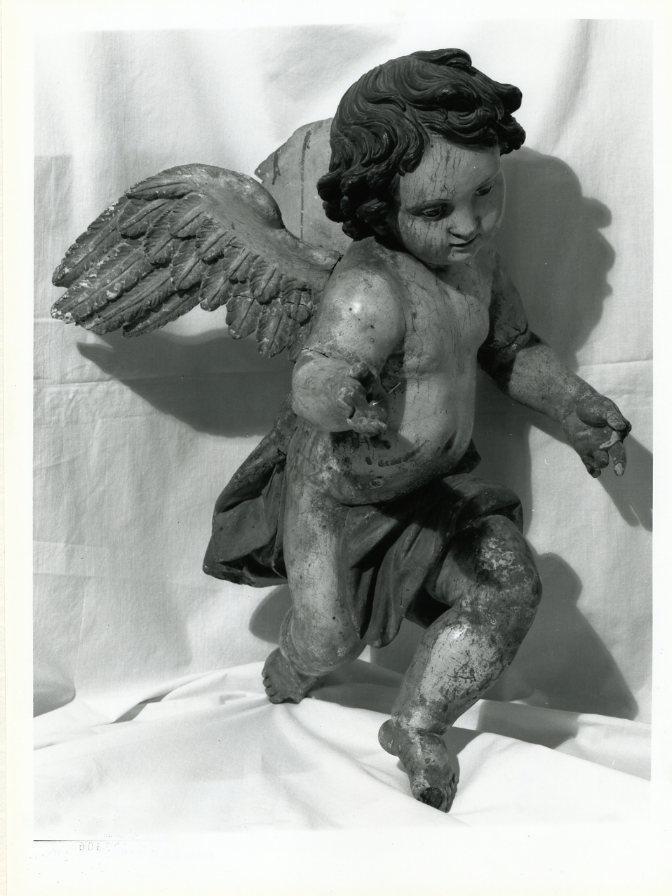 cherubino (statuetta) - bottega napoletana (sec. XIX)