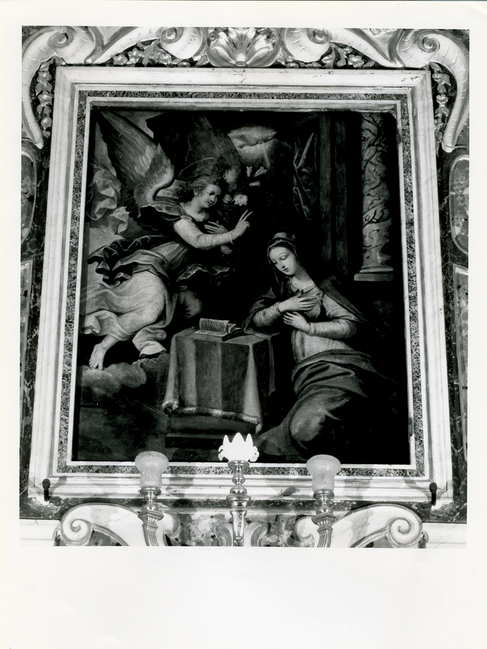 Annunciazione (dipinto) - ambito Italia centro-meridionale (fine/inizio secc. XVI/ XVII)
