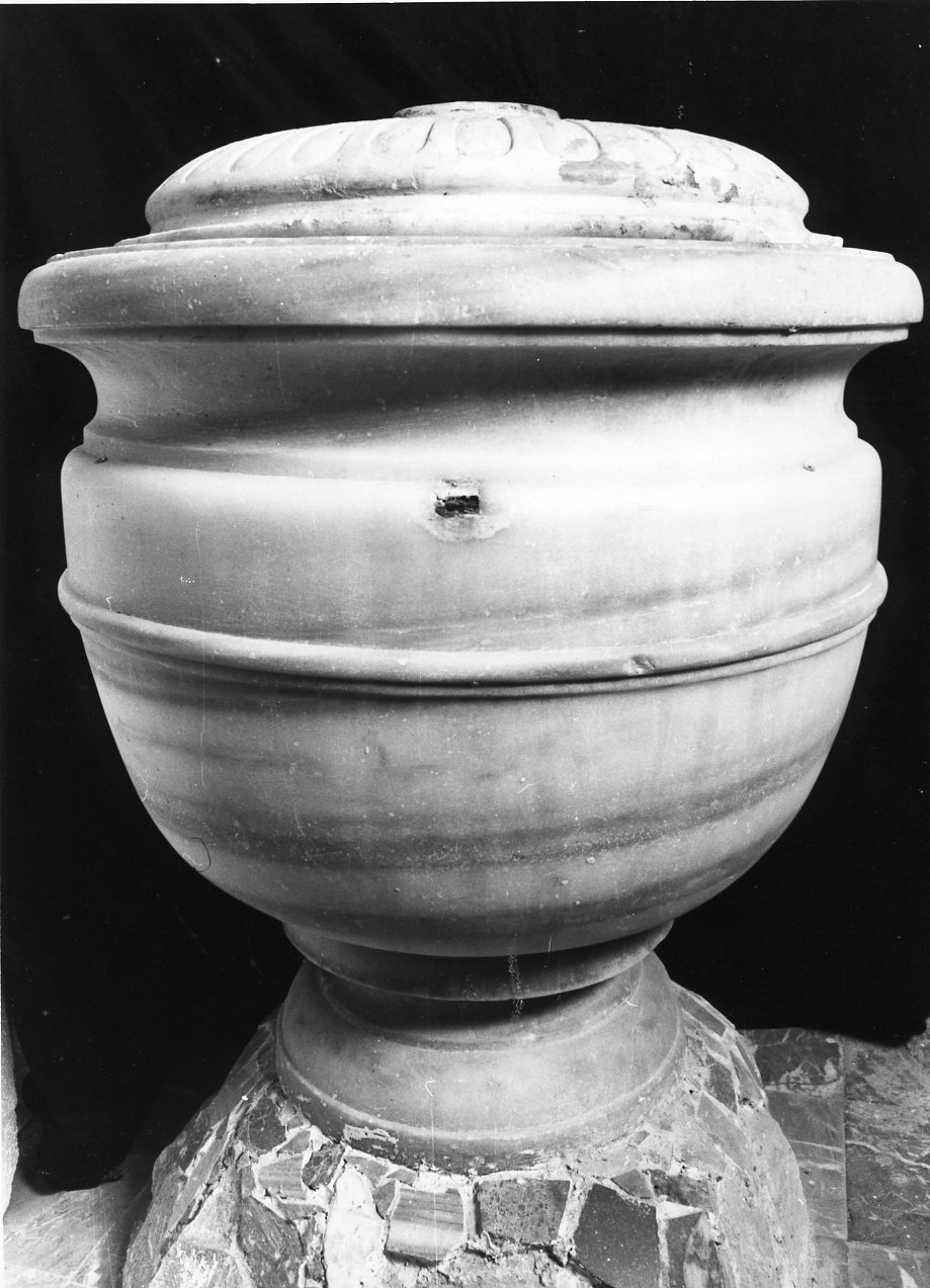 vaso - bottega napoletana (inizio sec. XIX)