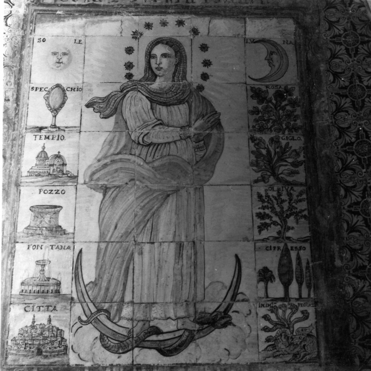 Madonna Immacolata (dipinto) - ambito napoletano (prima metà sec. XIX)