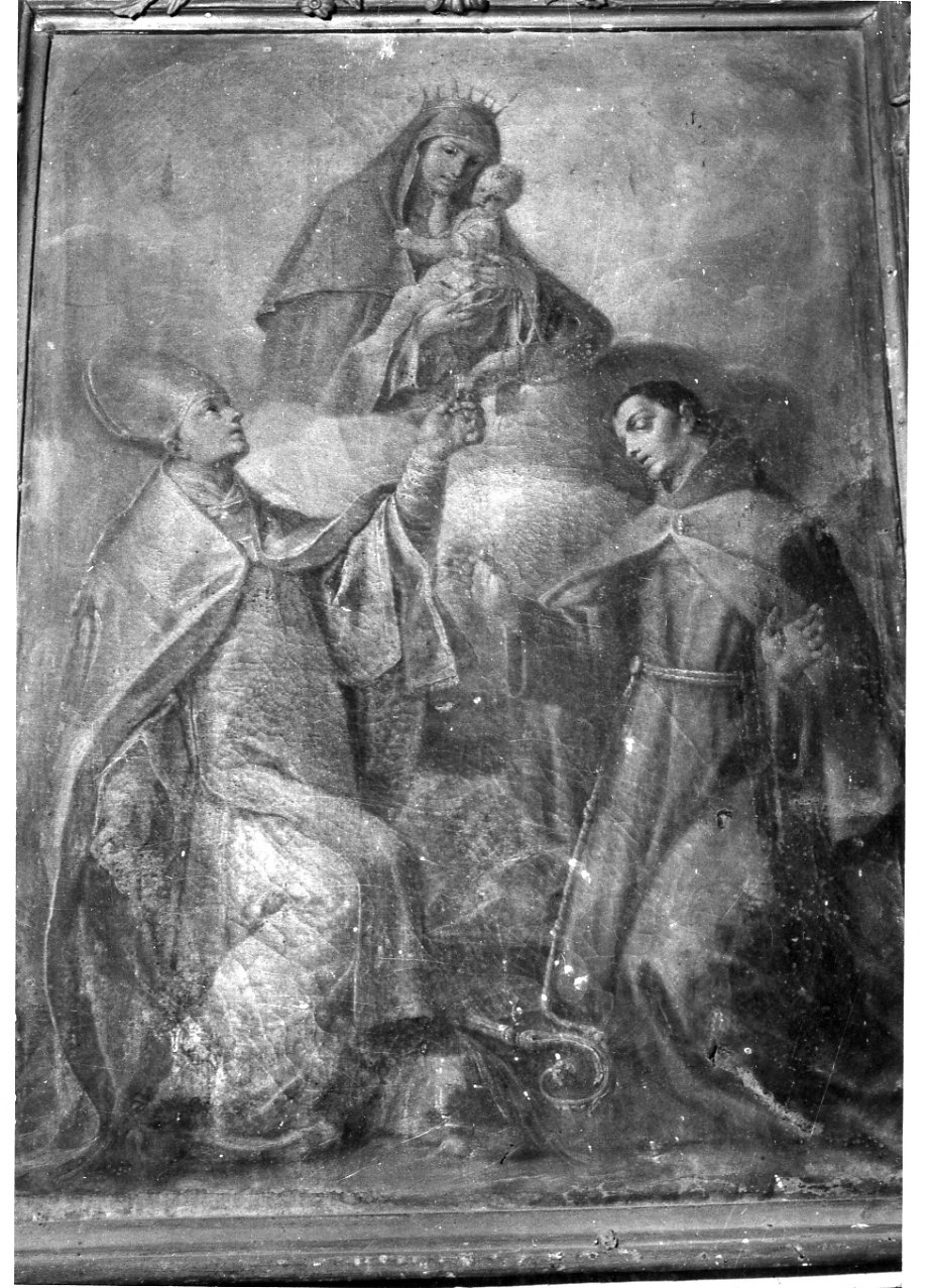 Madonna del Carmelo e santi (dipinto) - ambito napoletano (ultimo quarto sec. XVIII)