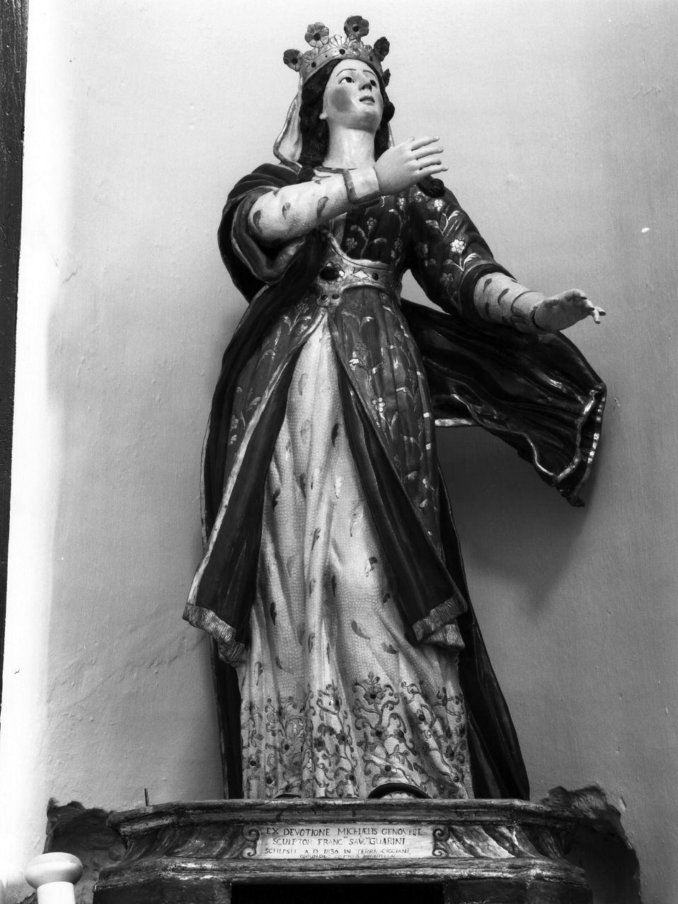 Madonna (statua) - bottega napoletana (sec. XIX)