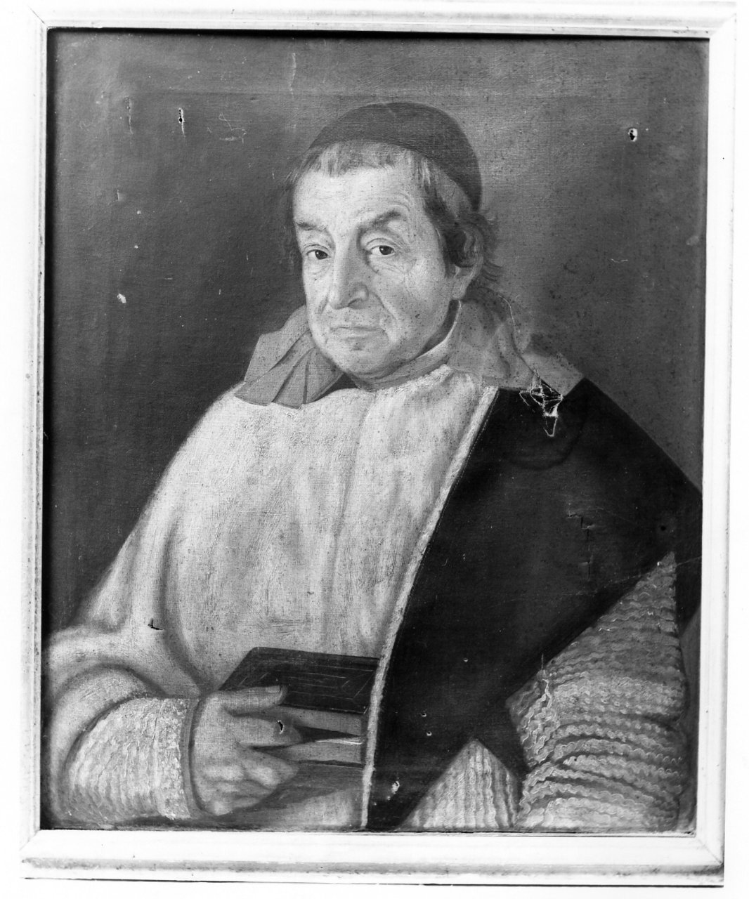 ritratto dell'abate Luigi Montanaro (dipinto) di Laccertosa Giuseppe (sec. XIX)