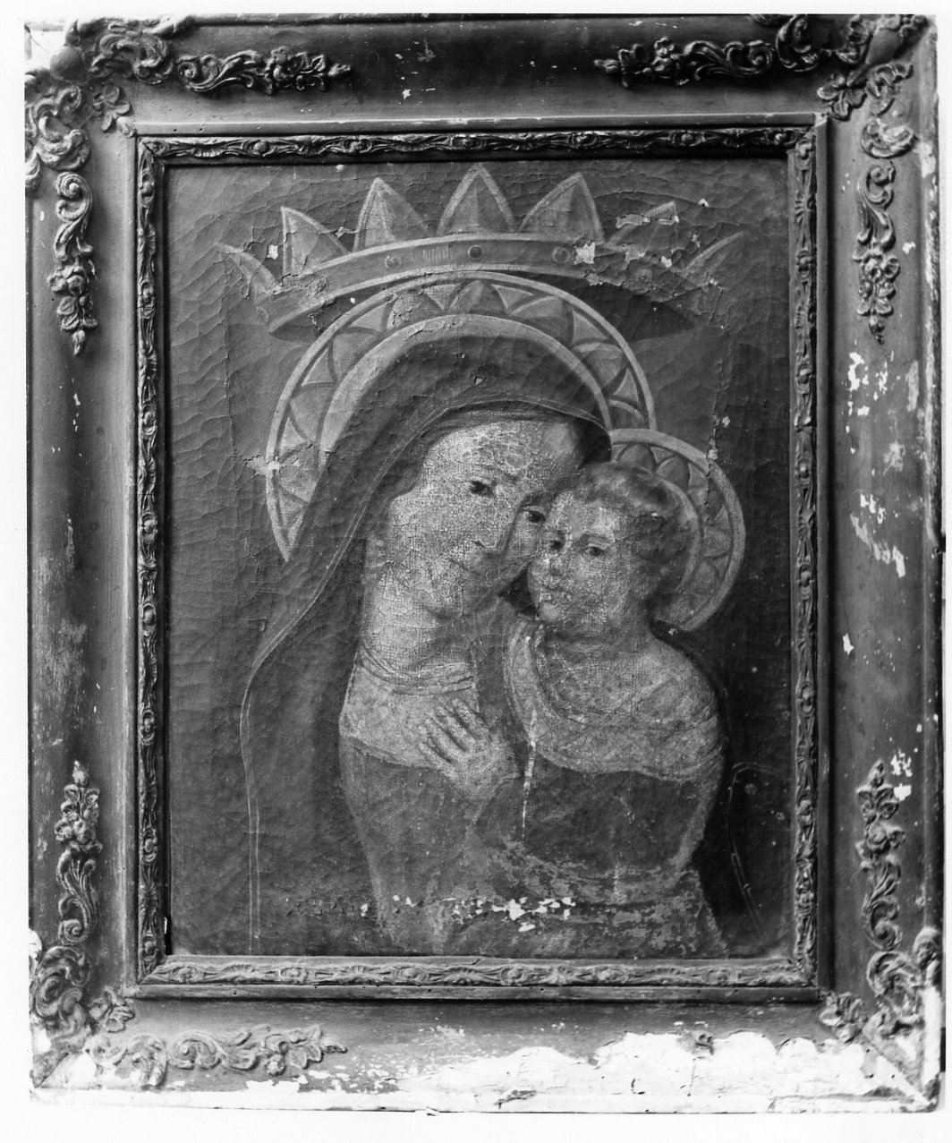 Madonna con Bambino (dipinto) - ambito napoletano (inizio sec. XIX)