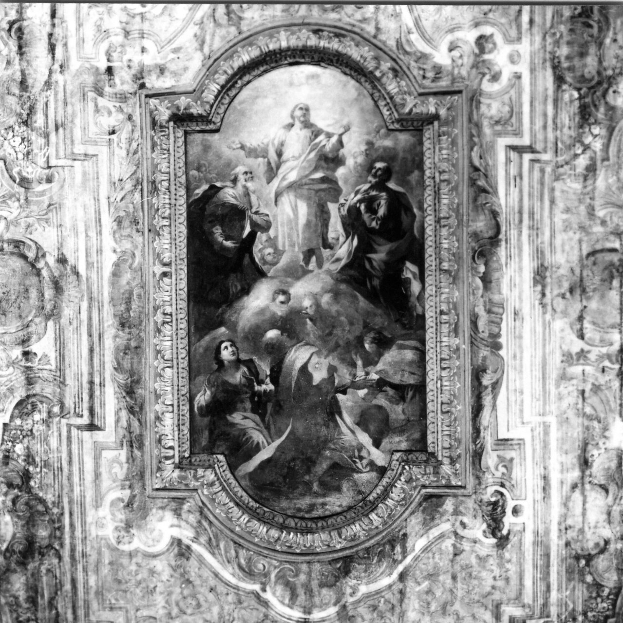 trasfigurazione (dipinto) di Malinconico Nicola (fine/inizio secc. XVII/ XVIII)