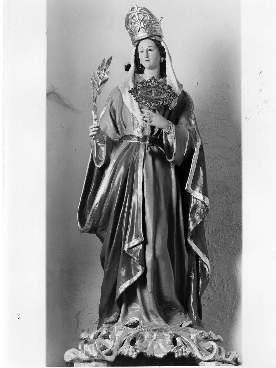 Santa Lucia (statua) - bottega napoletana (seconda metà sec. XIX)