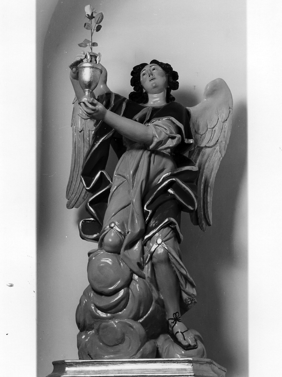 arcangelo Gabriele (statua) - bottega napoletana (seconda metà sec. XIX)
