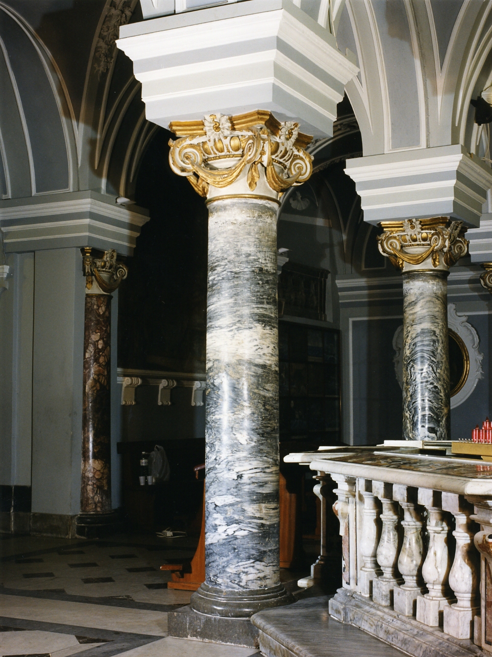 colonna - bottega campana (seconda metà sec. XVI)