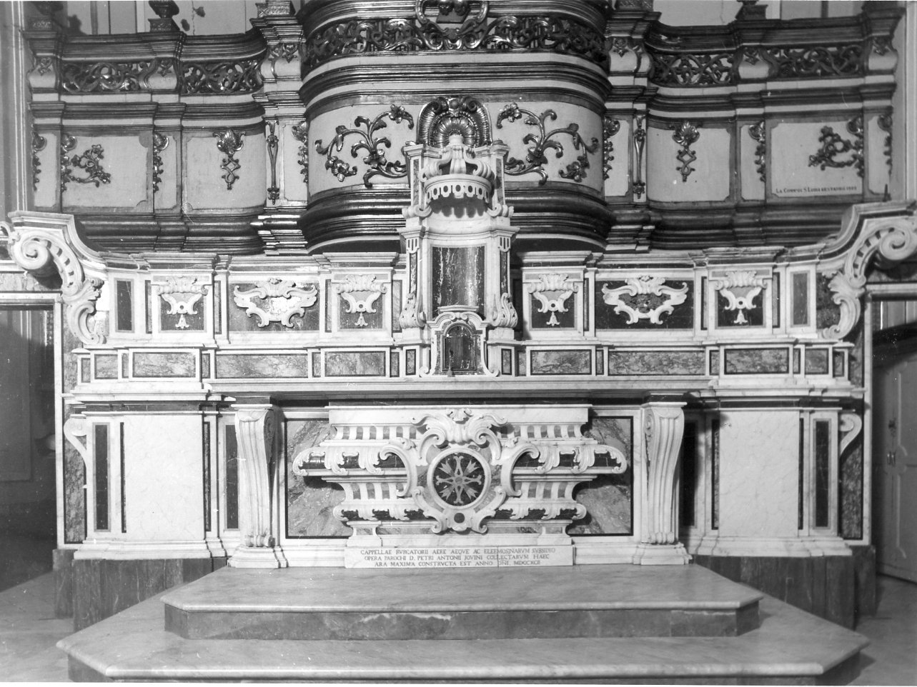 altare - bottega napoletana (sec. XVIII)