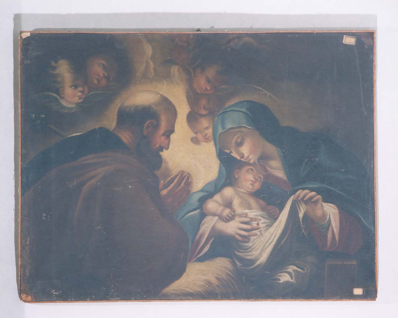 Sacra Famiglia (dipinto) - ambito napoletano (fine/inizio secc. XVIII/ XIX)
