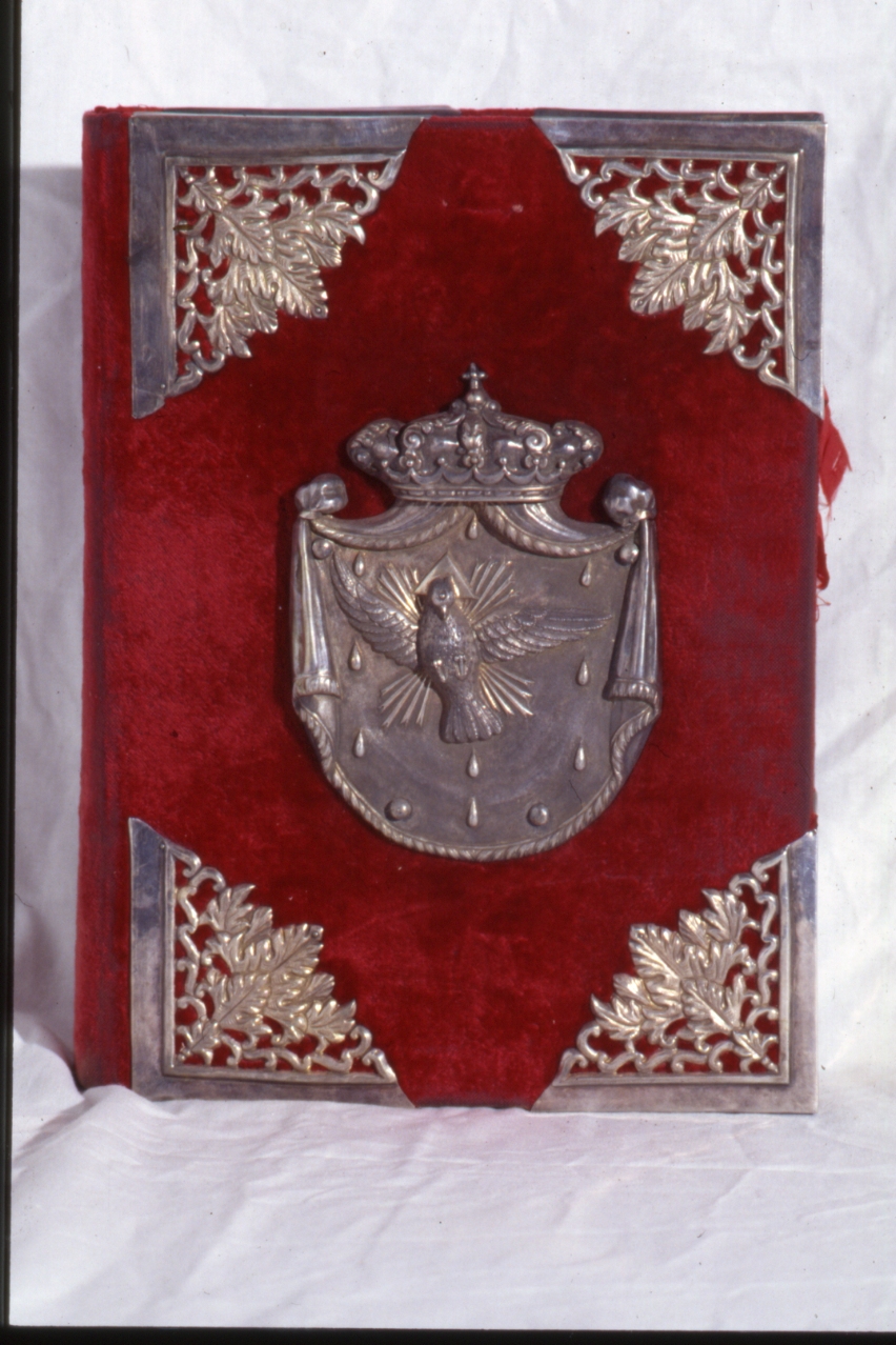 coperta di libro liturgico - bottega napoletana (sec. XVIII)