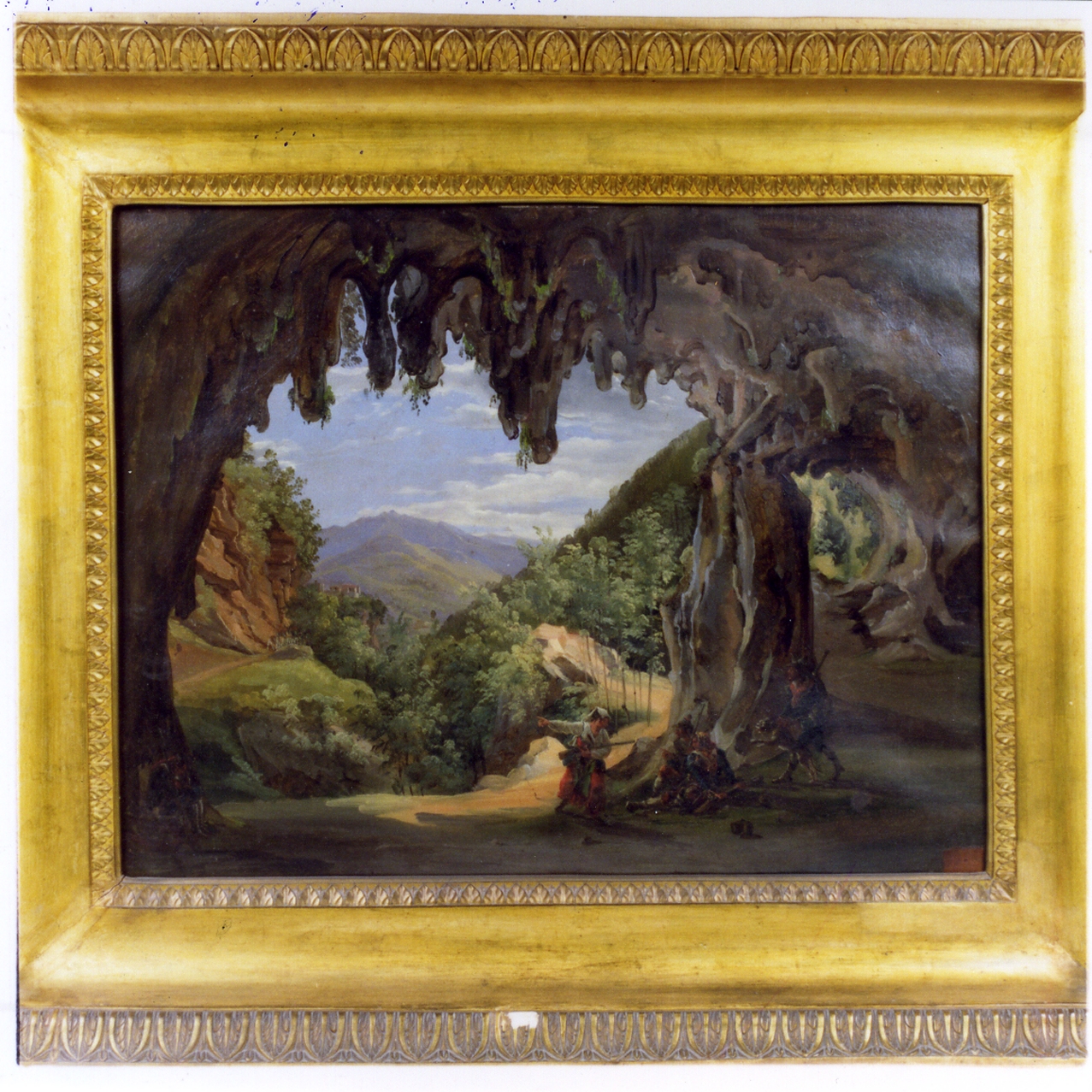 paesaggio (dipinto) di Carelli Raffaele (sec. XIX)