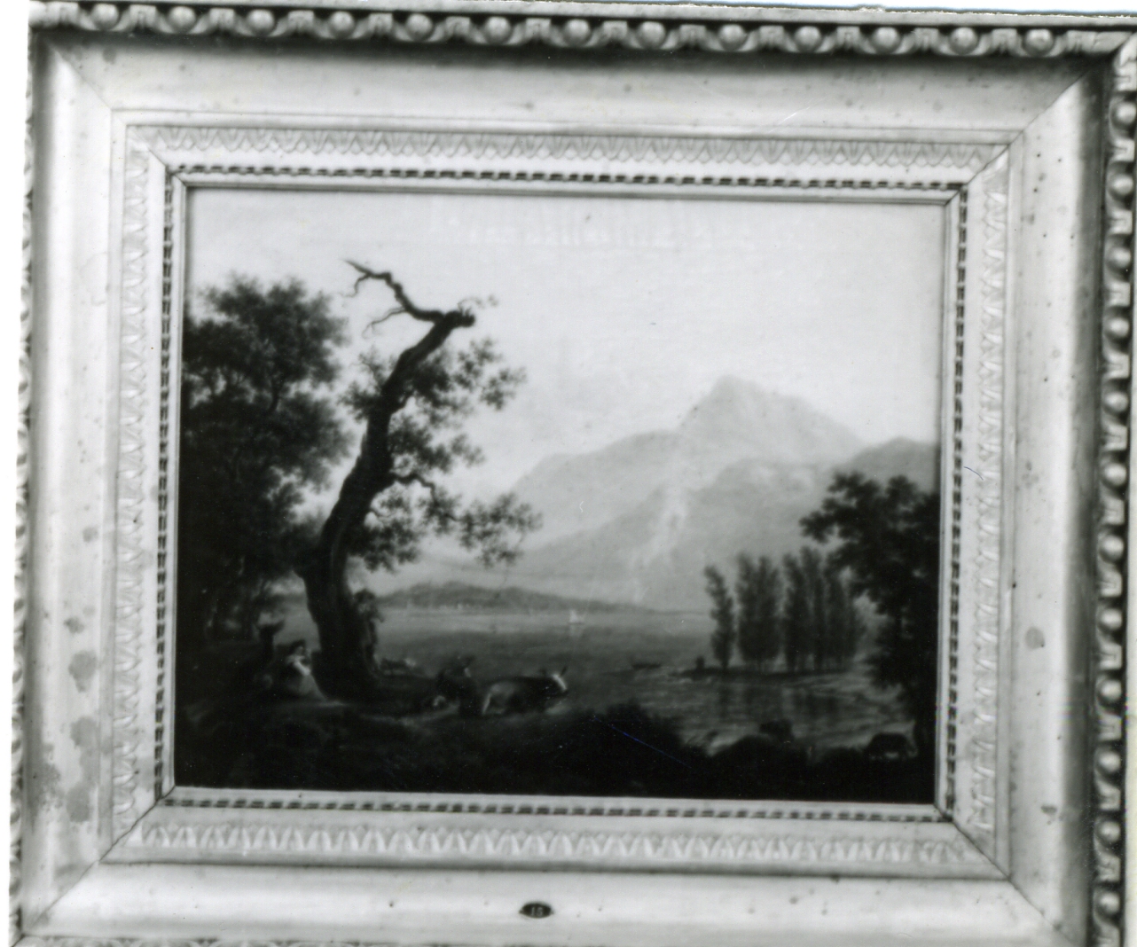 paesaggio (dipinto) - ambito napoletano (seconda metà sec. XVIII)