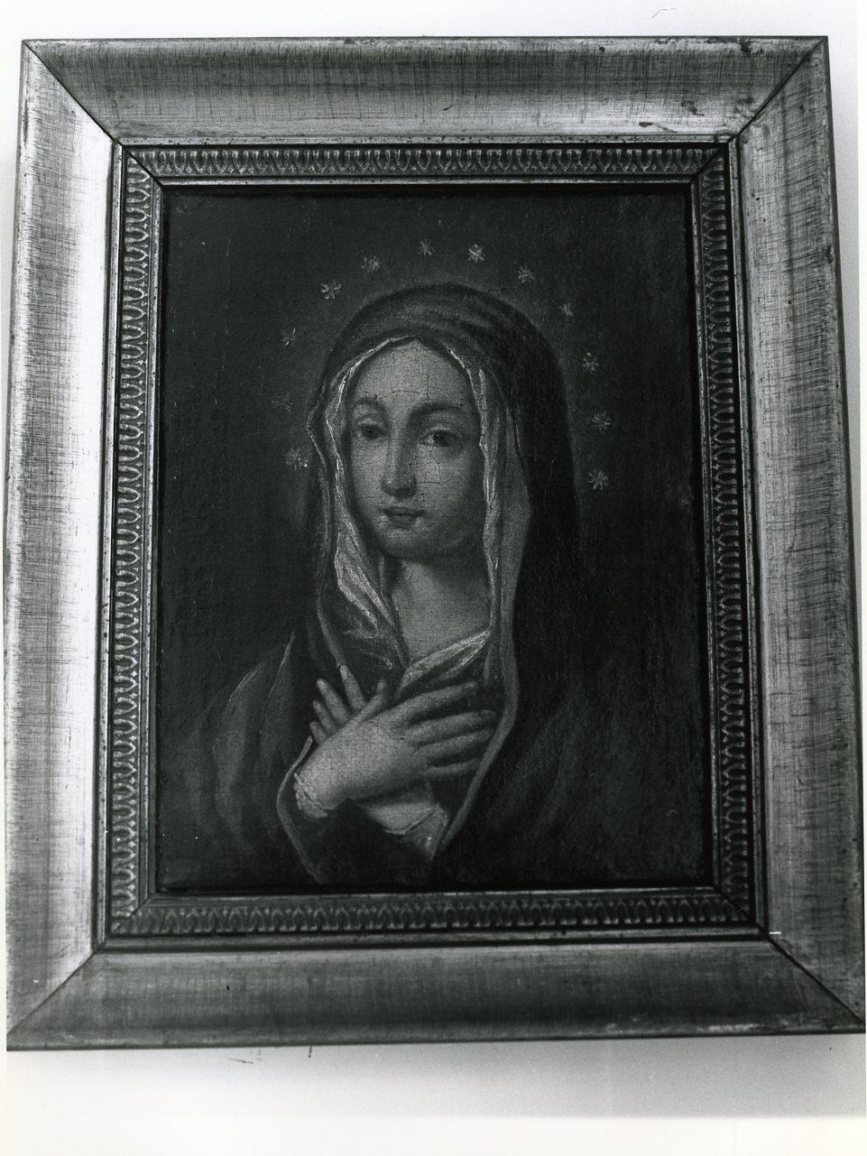 MADONNA (DIPINTO) - AMBITO NAPOLETANO (Metà sec. XVIII)