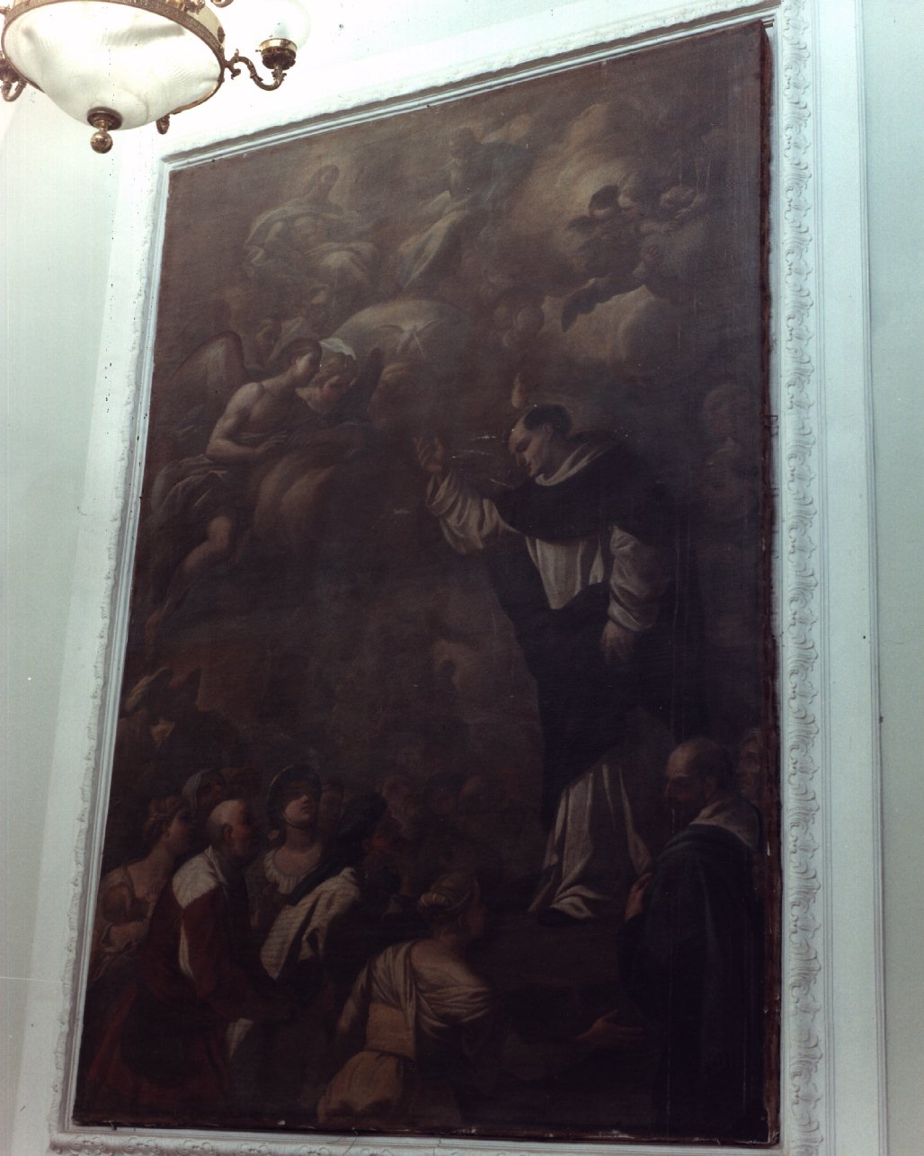 San Vincenzo Ferrer predica (dipinto) - ambito napoletano (prima metà sec. XVIII)
