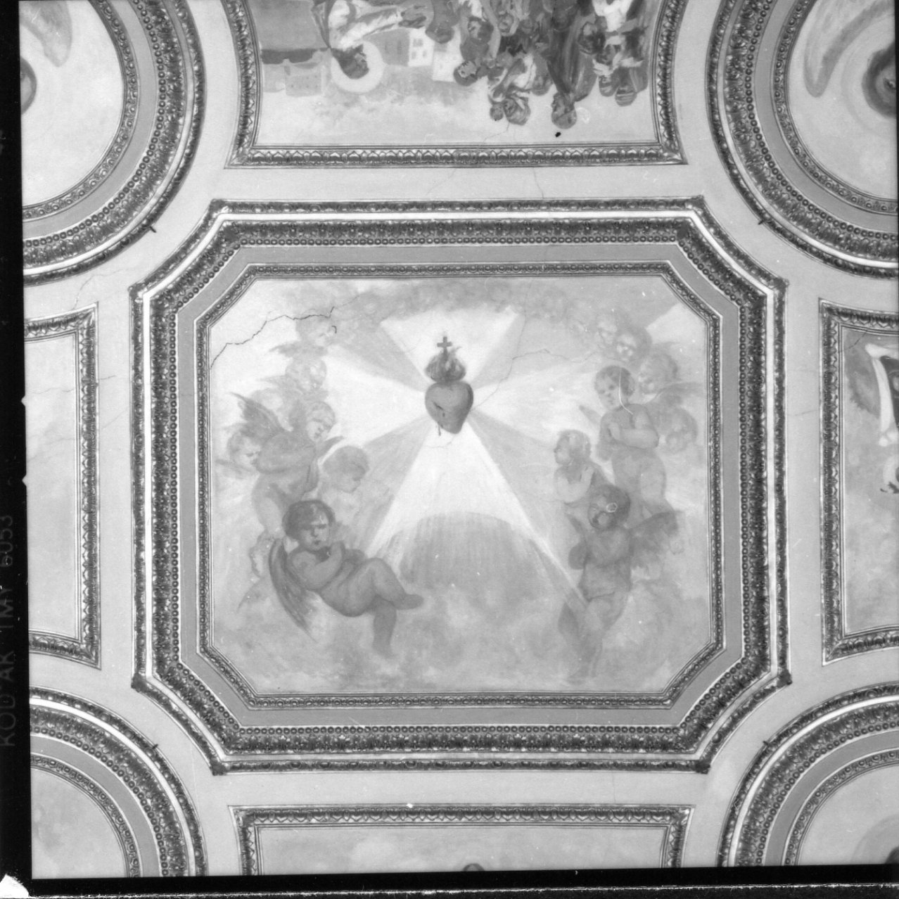 Sacro Cuore di Gesù (dipinto) di Aprea Giuseppe (sec. XX)