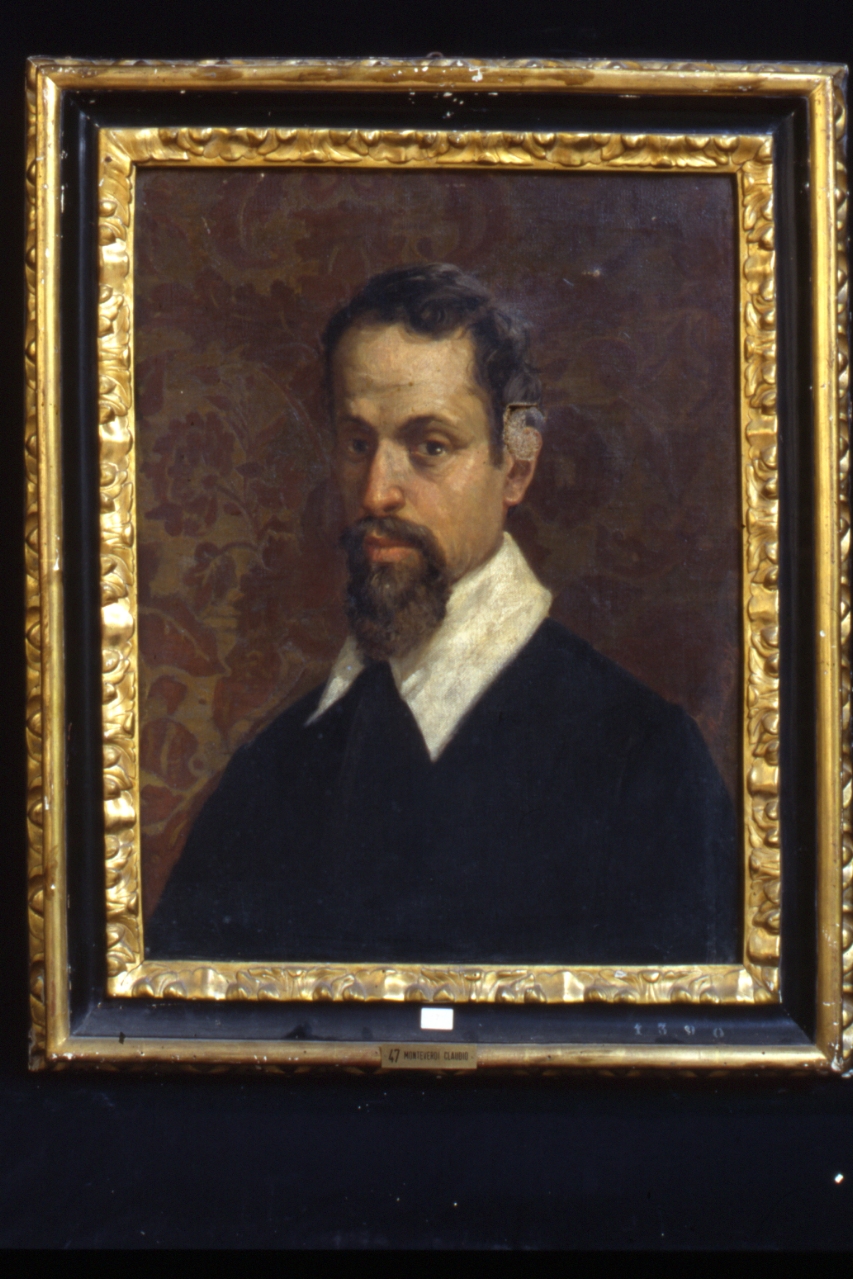 ritratto di Claudio Monteverdi (dipinto) di Simonetti Alfonso (ultimo quarto sec. XIX)
