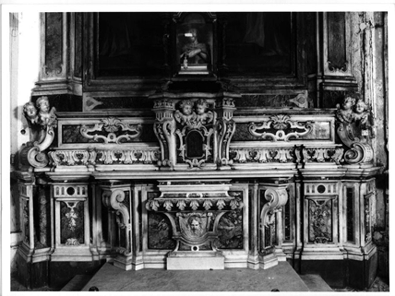 altare - bottega napoletana (seconda metà sec. XVIII)