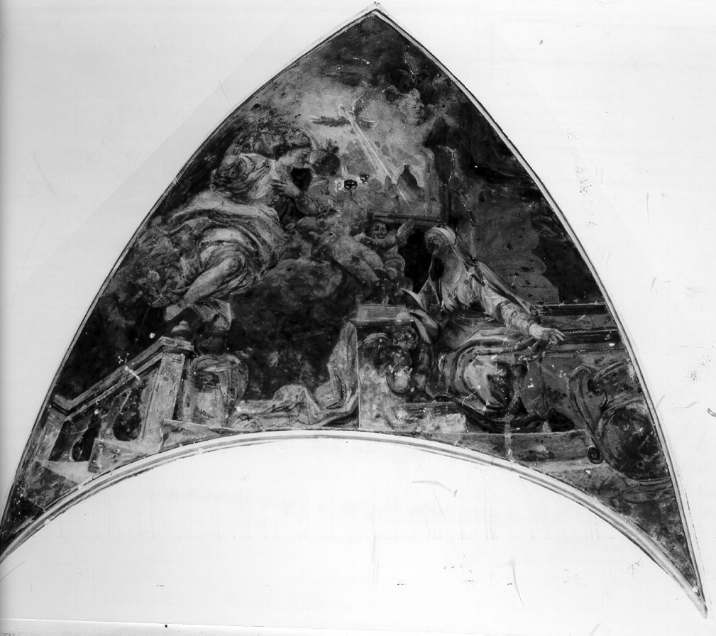 Annunciazione (dipinto) di D'Aste Andrea (sec. XVIII)