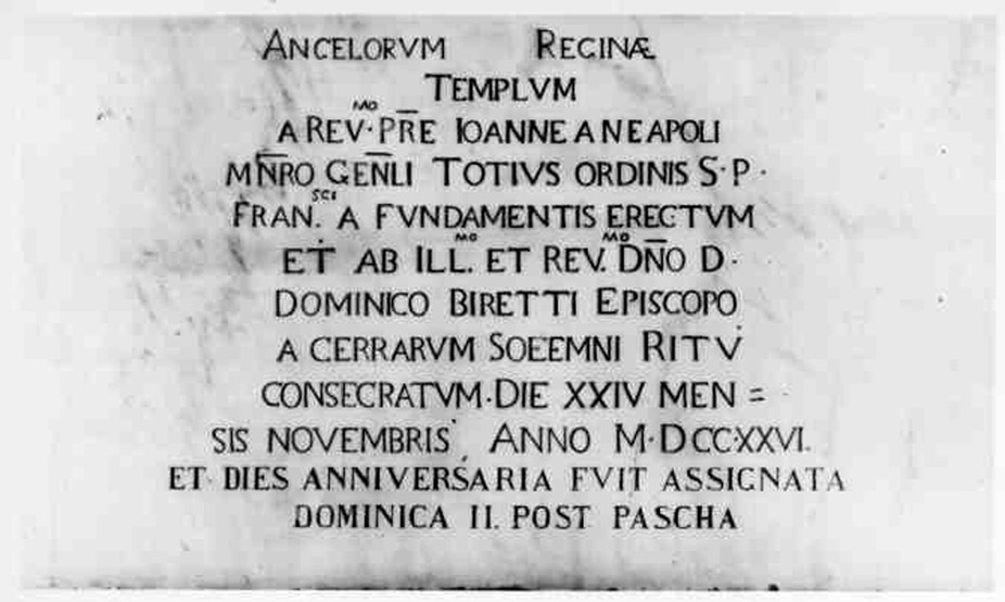 lapide celebrativa - bottega napoletana (sec. XVIII)