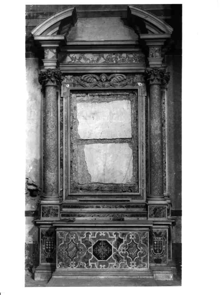 altare - bottega napoletana (prima metà sec. XVII)